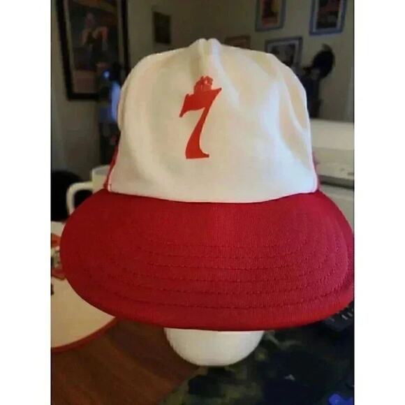 Vintage Seagram’s 7 Crown Promotional Strapback Hat Cap Made in USA - Picture 1 of 8